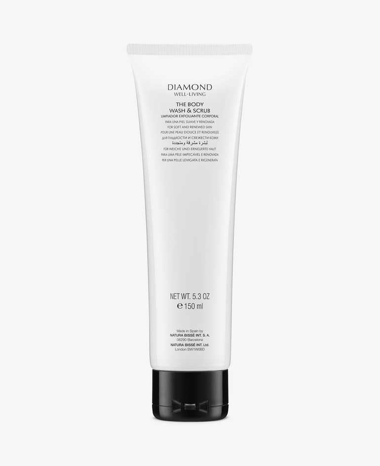 diamond well-living the body wash & scrub