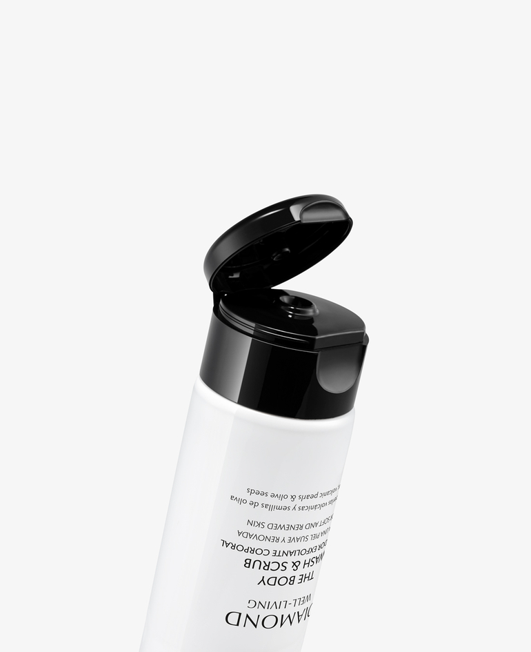 diamond well-living the body wash & scrub
