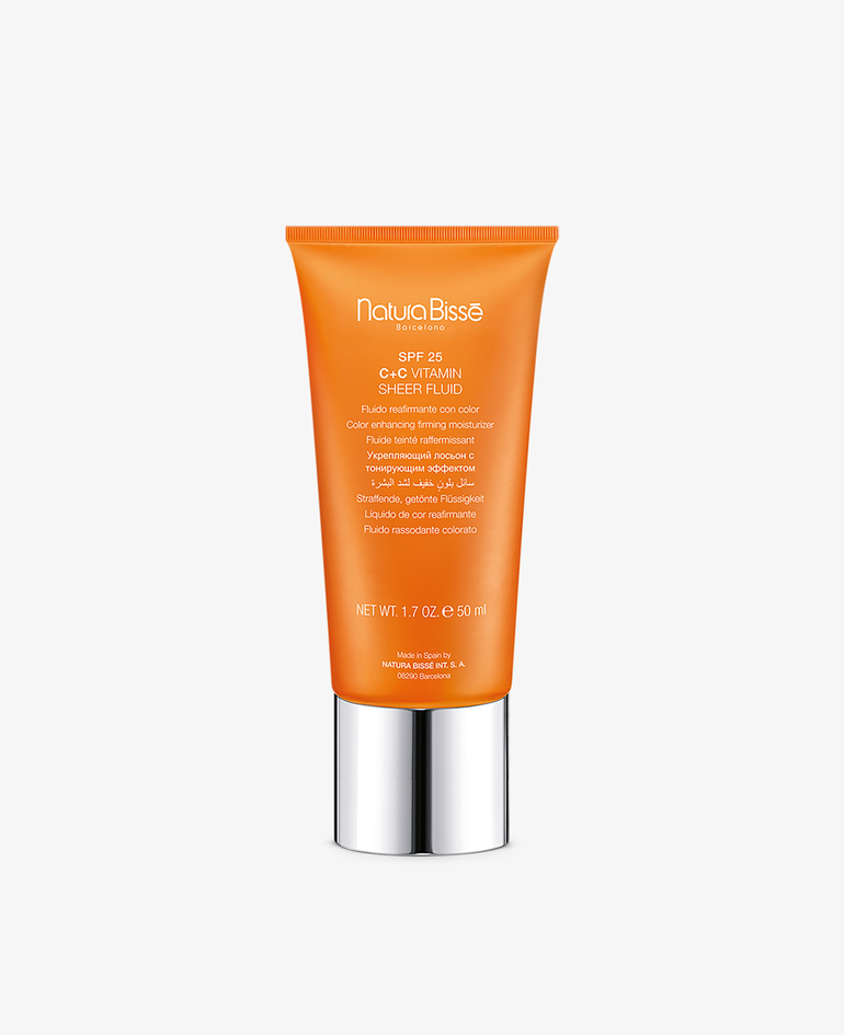 c+c vitamin sheer fluid spf 25