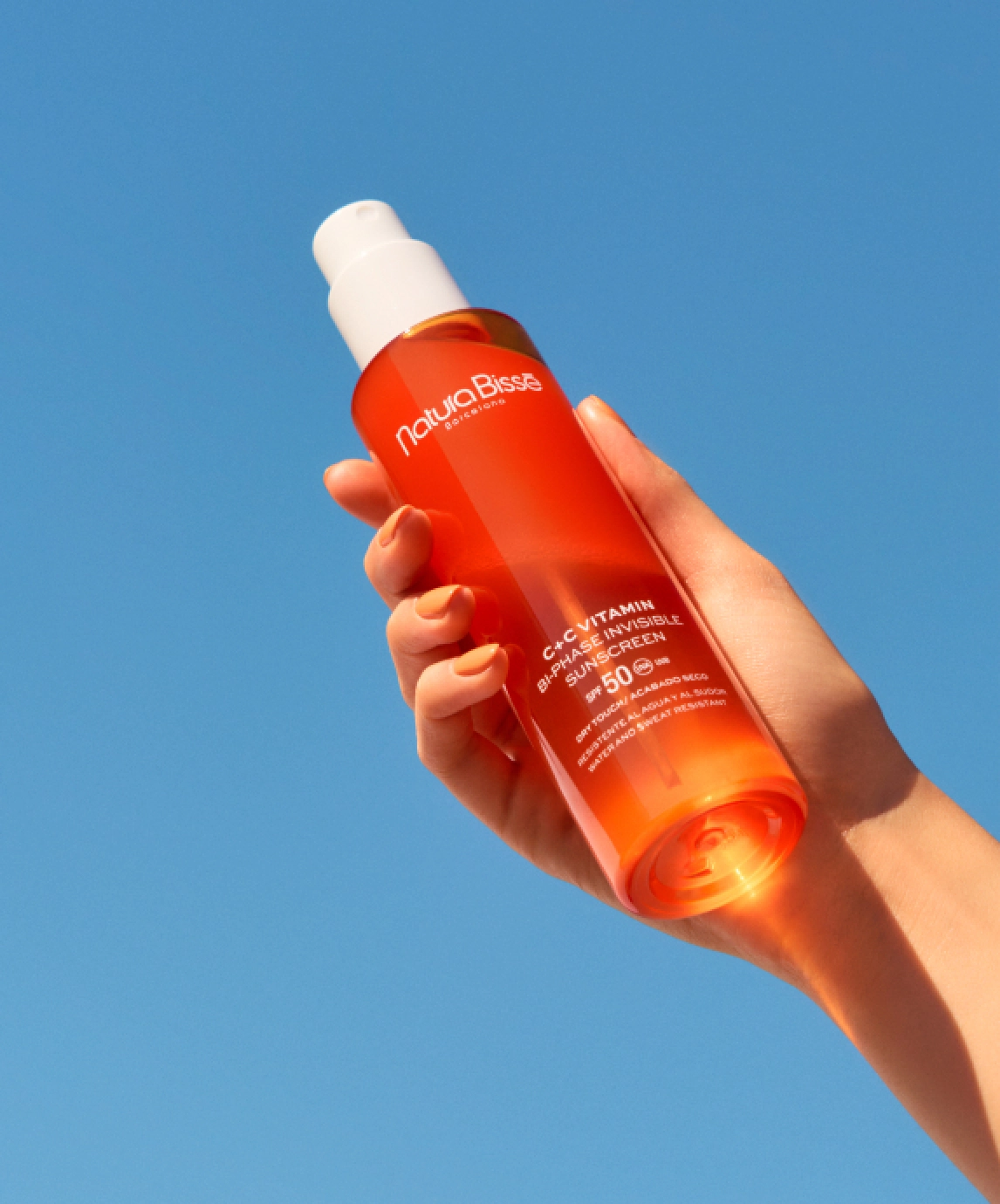C+C Vitamin SPF 50 Bi-phase invisible sunscreen